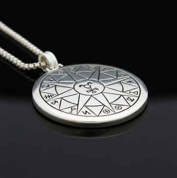 Safe Travels Solomon Seal Pendant TPD2861